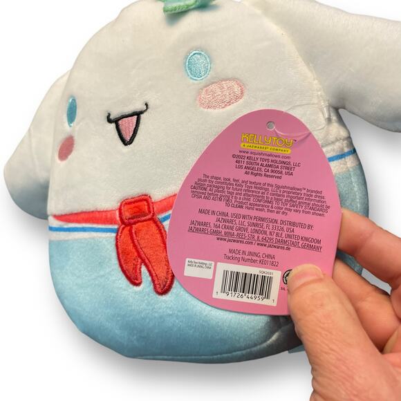Hello Kitty Plush Dog Squishmallows Cinnamoroll Pillow Sanrio Sailor Nursery 7" - Picture 8 of 9